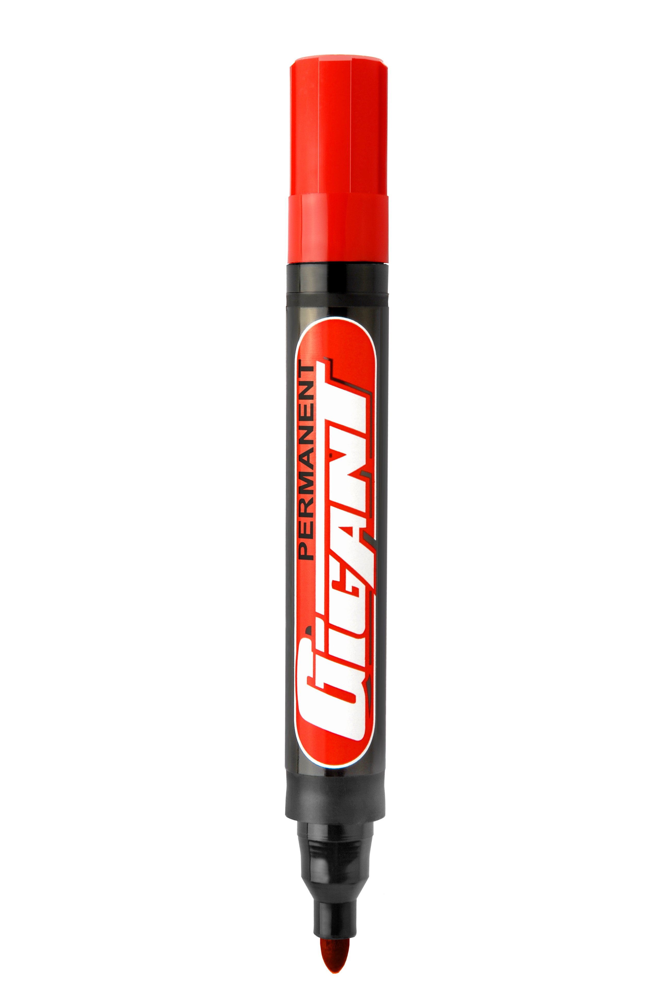 Marker permanentny Gigant Kamet okrągły czerwony